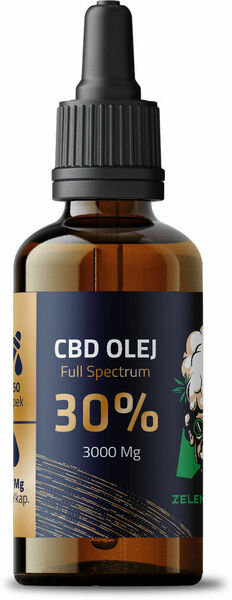 Zelená Bába 30% CBD olej 10ml porovnat ceny
