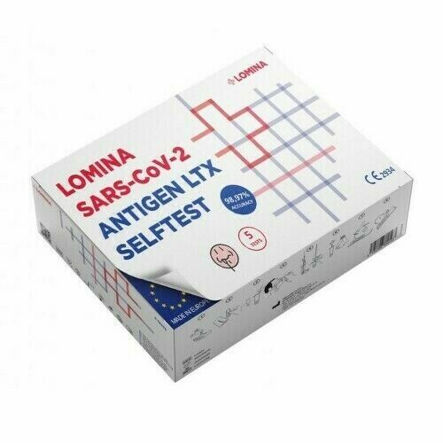 Lomina SARS-CoV-2 Antigen LTX Selftest 5ks porovnat ceny
