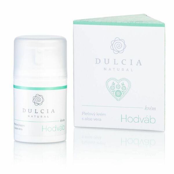 DULCIA Natural Pleťový krém s Aloe vera a hedvábím 50 ml porovnat ceny