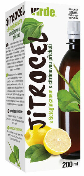 Virde Jitrocel fruktózový sirup s betaglucanem 200ml porovnat ceny