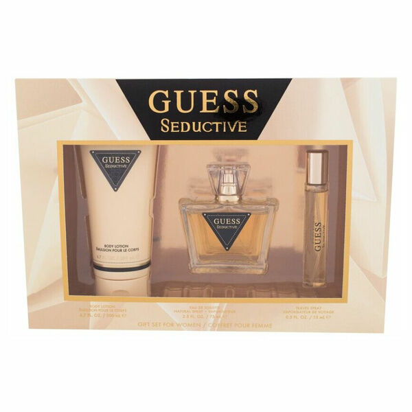 GUESS Seductive Toaletní voda 75 ml + tělové mléko 200 ml + toaletní voda 15 ml Dárkové balení porovnat ceny