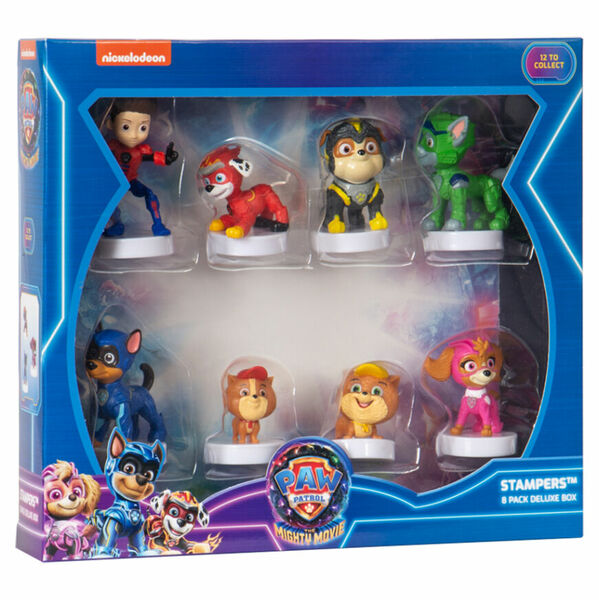 PAW PATROL Figurka Tlapková patrola s razítkem deluxe box 8 ks porovnat ceny