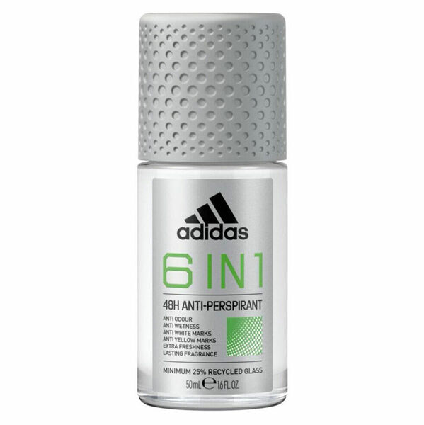 ADIDAS 6 in 1 Roll-on antiperspirant pro muže 50 ml porovnat ceny