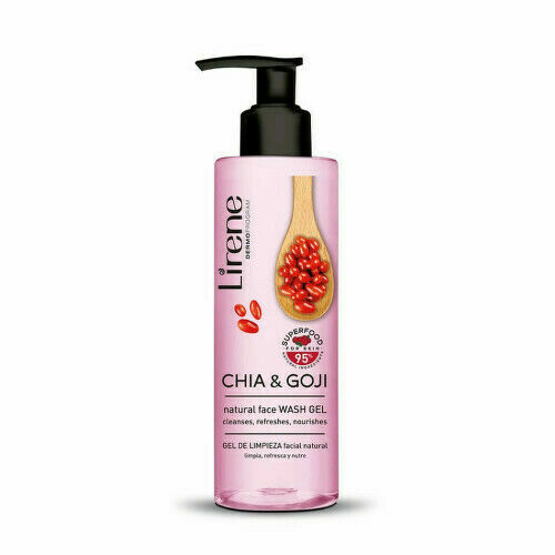 Lirene SUPERFOOD čistící gel s chia a goji 190 ml porovnat ceny
