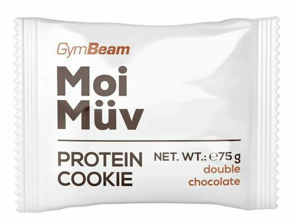 GymBeam MoiMüv Protein Cookie dvojitá čokoláda 75g porovnat ceny