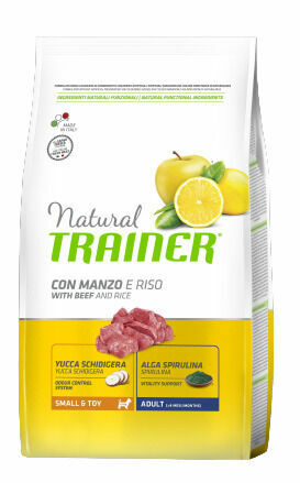 Trainer Natural Small&Toy Ad. Hověží a rýže 800 g porovnat ceny