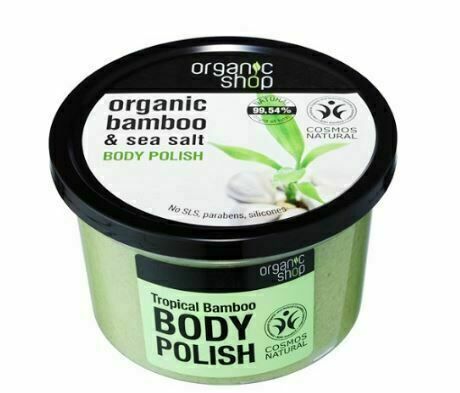 Organic Shop Tělový peeling Tropický bambus 250ml porovnat ceny