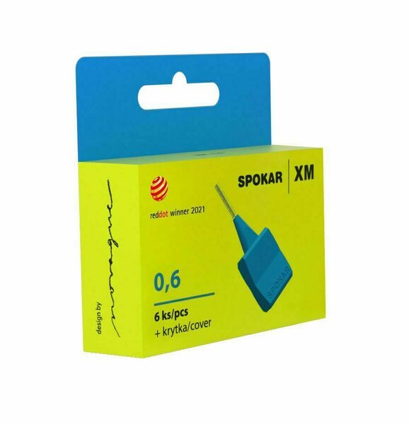 Spokar XM Mezizubní kartáčky modré 0.6 mm 6 ks porovnat ceny