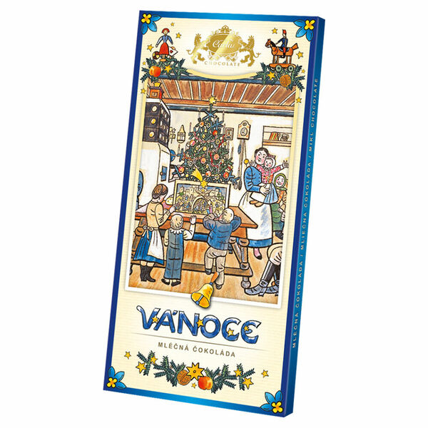 CARLA Mléčná čokoláda vánoční motiv J. Lady 80 g porovnat ceny