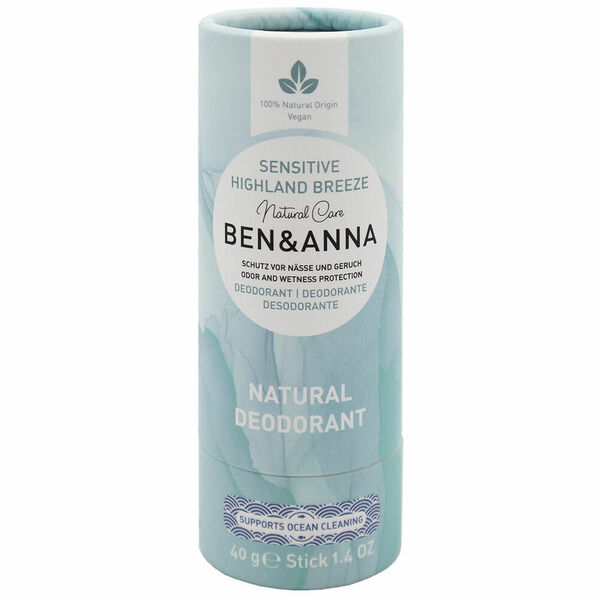 BEN & ANNA Highland Breeze Tuhý deodorant sensitive 40 g porovnat ceny