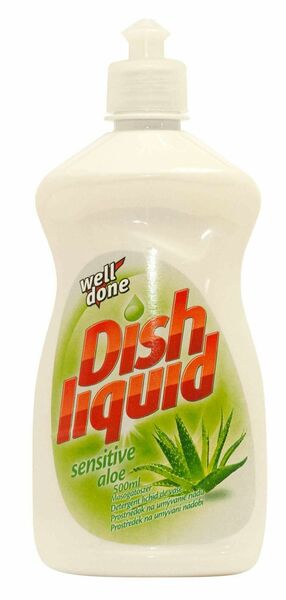 Well Done Prostředek na umývání nádobí Sensitive aloe 500ml porovnat ceny