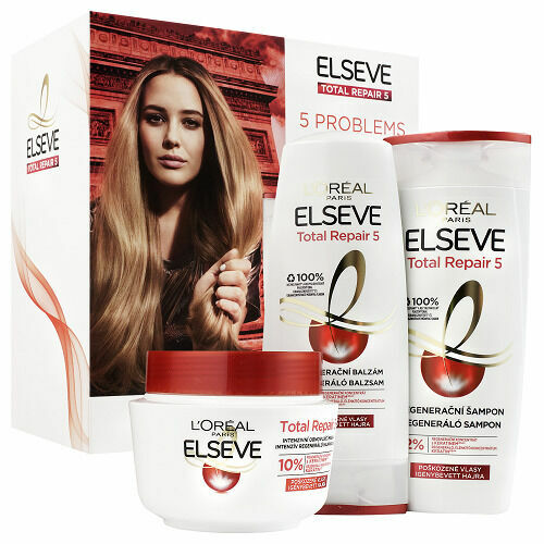 L´Oréal Paris  Loréal Paris Elseve Total Repair 5 dárková sada pro poškozené vlasy 3ks porovnat ceny