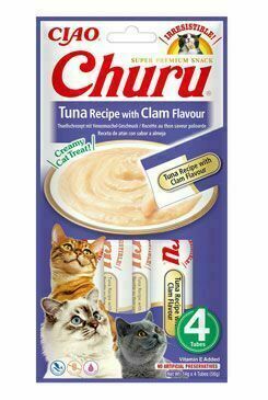 Churu Cat Tuna Recipe With Clam Flavor 4x14g porovnat ceny