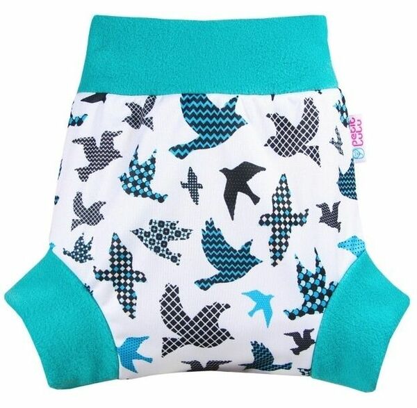 Petit Lulu - pull-up svrchní kalhotky, vel.M, tyrkysoví ptáčci porovnat ceny