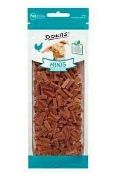 Pochoutka Dokas-minis-kostičky Z Kuřecích Prsou 70g porovnat ceny