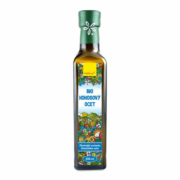 WOLFBERRY Kokosový ocet BIO 250 ml porovnat ceny