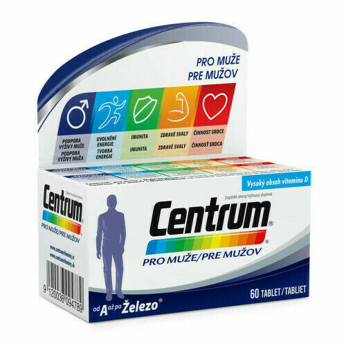 Multivitamin Centrum pro muže 60tbl porovnat ceny