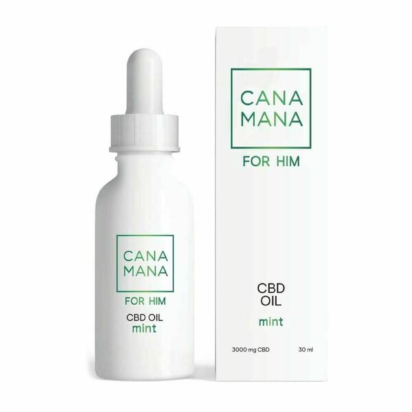 CANAMANA for Him CBD Oil mint 30 ml porovnat ceny