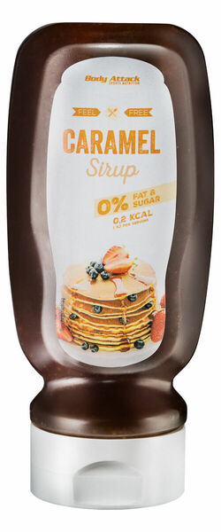 Body Attack Caramel Syrup 320 ml porovnat ceny