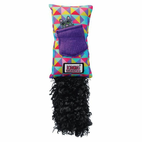 KONG Hračka kočka textil Kickeroo Refillable pytlík plnitelný porovnat ceny