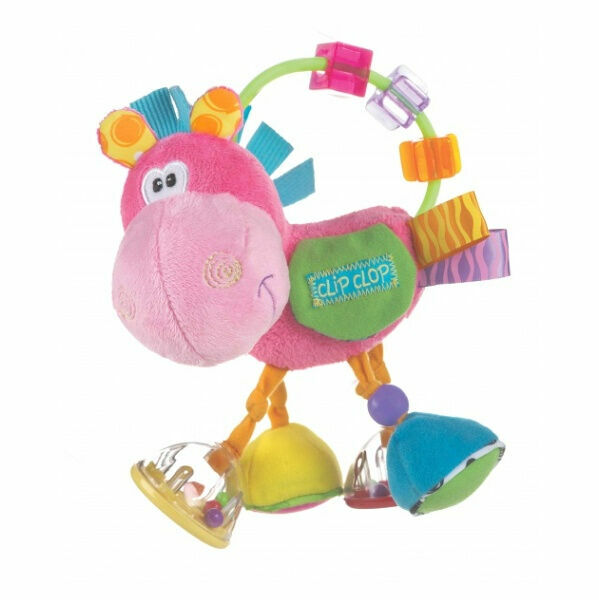 PLAYGRO Chrastítko oslík růžový porovnat ceny