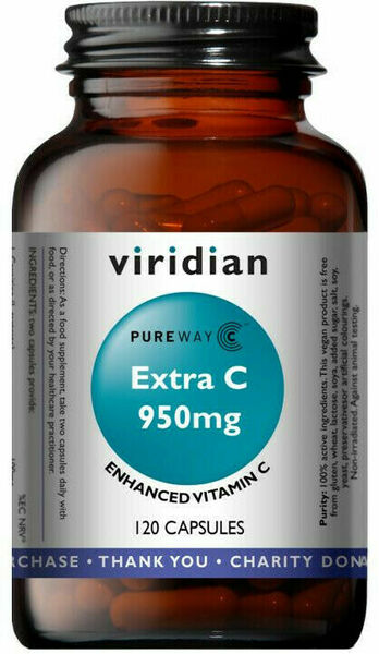 Viridian Extra C 950mg 120 kapslí porovnat ceny