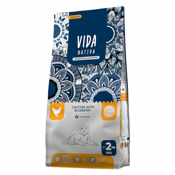KRAFTIA Vida Nativa Dog Puppy M/L Chicken granule pro štěňata 1 ks, Hmotnost balení: 2 kg porovnat ceny