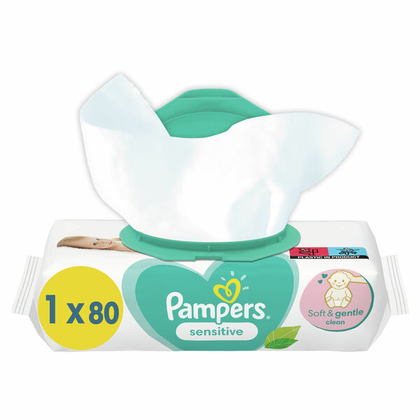 Pampers Sensitive Baby Dětské Čisticí Ubrousky 15x80ks porovnat ceny