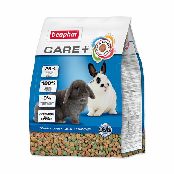 Beaphar Krmivo CARE+ králík 1,5 kg porovnat ceny