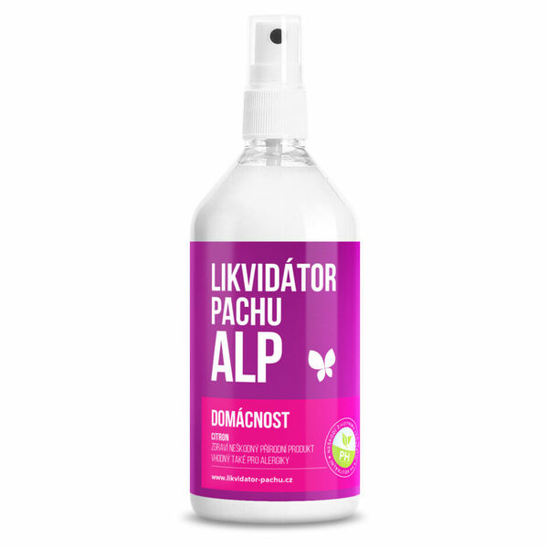 ALP Likvidátor pachu s vůní citronu pro domácnost 215 ml porovnat ceny