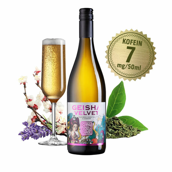 Samurai shot  Geisha Velvet green tea & levander 0,75l porovnání ceny