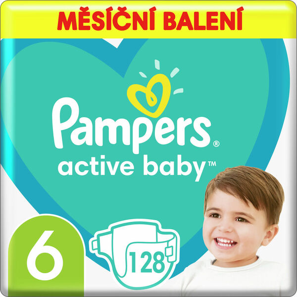 Pampers Active Baby Plenky Velikost 6 X128, 13kg-18kg porovnat ceny
