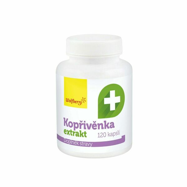 Wolfberry Kopřivěnka extrakt 120 kapslí porovnat ceny