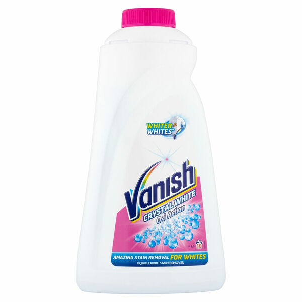 VANISH Oxi Action Crystal White tekutý odstraňovač skvrn na bílé prádlo 1 l porovnat ceny