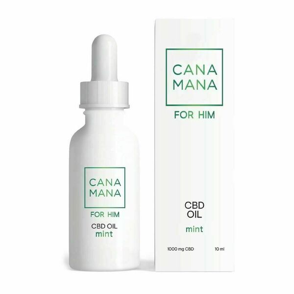 CANAMANA for Him CBD Oil mint 10 ml porovnat ceny