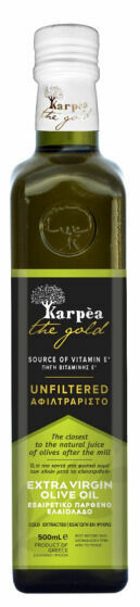 KARPEA Gold extra panenský olivový olej nefiltrovaný 500ml porovnat ceny