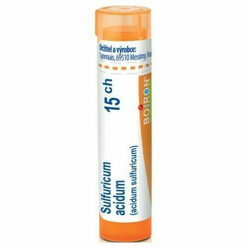 SULFURICUM ACIDUM 15CH granule 4G porovnat ceny