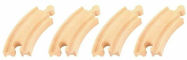 Bigjigs Rail Krátká kruhová kolej 10cm 4ks porovnat ceny