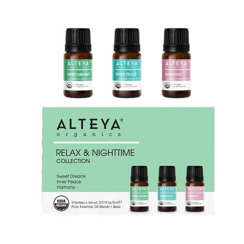 Alteya Organics Set esenciálních olejů "noční relax" 3 x 5 ml porovnat ceny