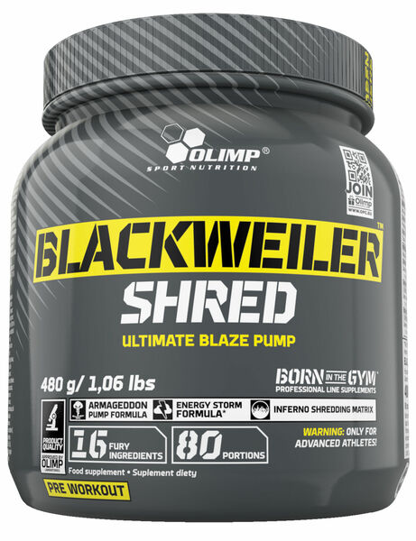 Olimp Blackweiler Shred Exotic Orange 480g porovnat ceny
