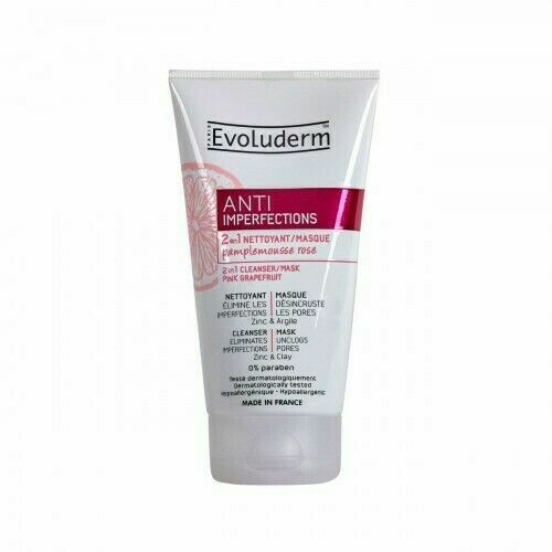EVOLUDERM ANTI IMPERFECTION RANGE Čistící gel-maska 2v1 150ml porovnat ceny