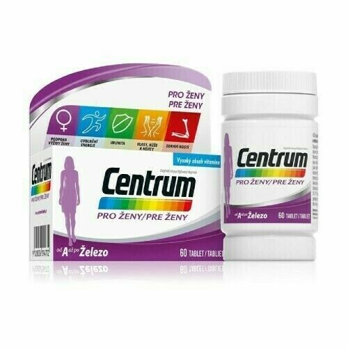Centrum AZ pro ženy 60 tablet porovnat ceny