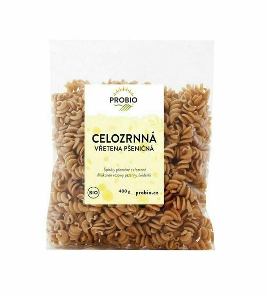PROBIO Vřetena pšeničná celozrnná BIO 400 g porovnat ceny