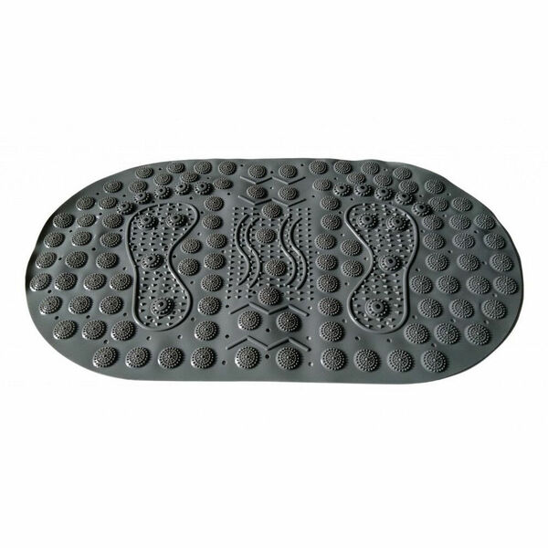 MODOM Masážní protiskluzová podložka do koupelny s magnety šedá 70 x 39 cm porovnat ceny