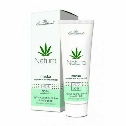 Cannaderm NATURA regenerační vyživující maska 75g porovnat ceny