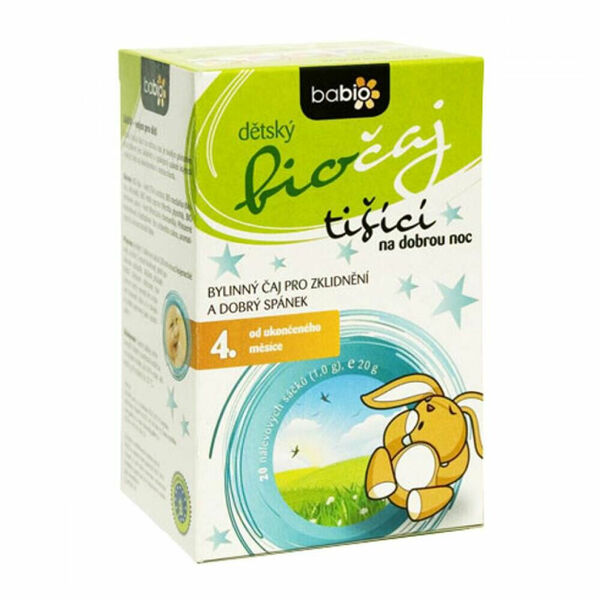 BABIO Dětský tišící biočaj n.s. 20x1 g porovnat ceny
