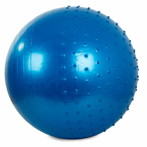 VERK GROUP Gymnastický masážní míč 65 cm s pumpičkou modrý porovnat ceny