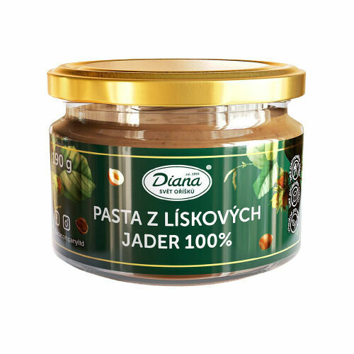 Diana Company Pasta z lískových jader 100% 190g porovnat ceny