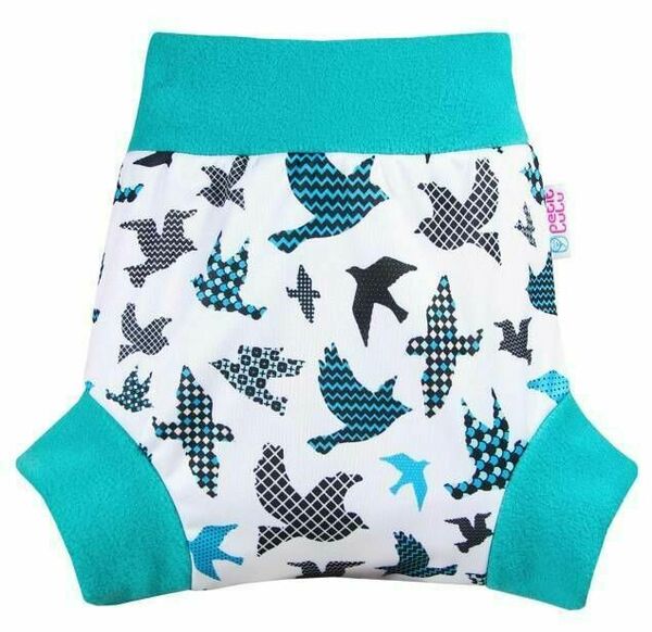 Petit Lulu Pull-up svrchní kalhotky Tyrkysoví ptáčci S porovnat ceny