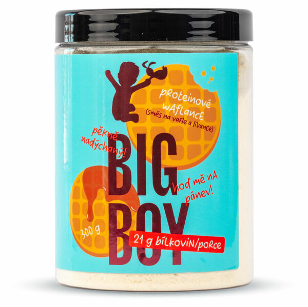 BIG BOY Proteinové Waflance směs na přípravu vaflí a lívanců 300 g porovnat ceny